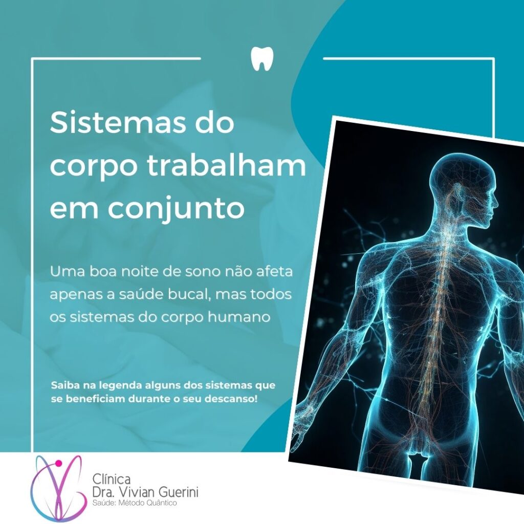 Sistemas do corpo trabalham em conjunto